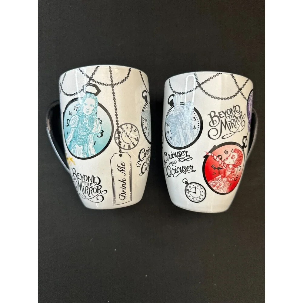 DISNEY STORE Alice Through The Looking Glass 12 Oz Coffee Beyond The Mirror Mug - Picture 1 of 15